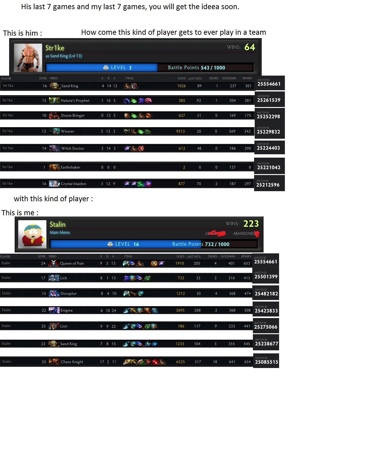 Heroes of newerth can't join matchmaking